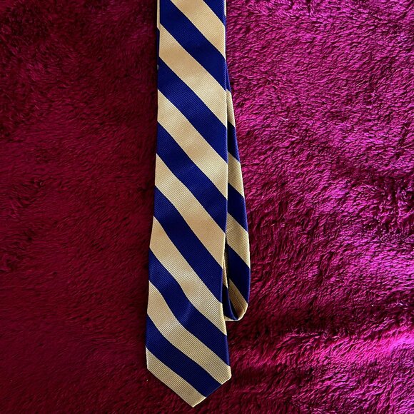 Rep Tie: Blue and Gold - Picture 1 of 2